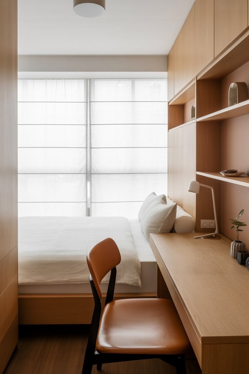 Minimalist Student Room Layouts for Small Bedrooms