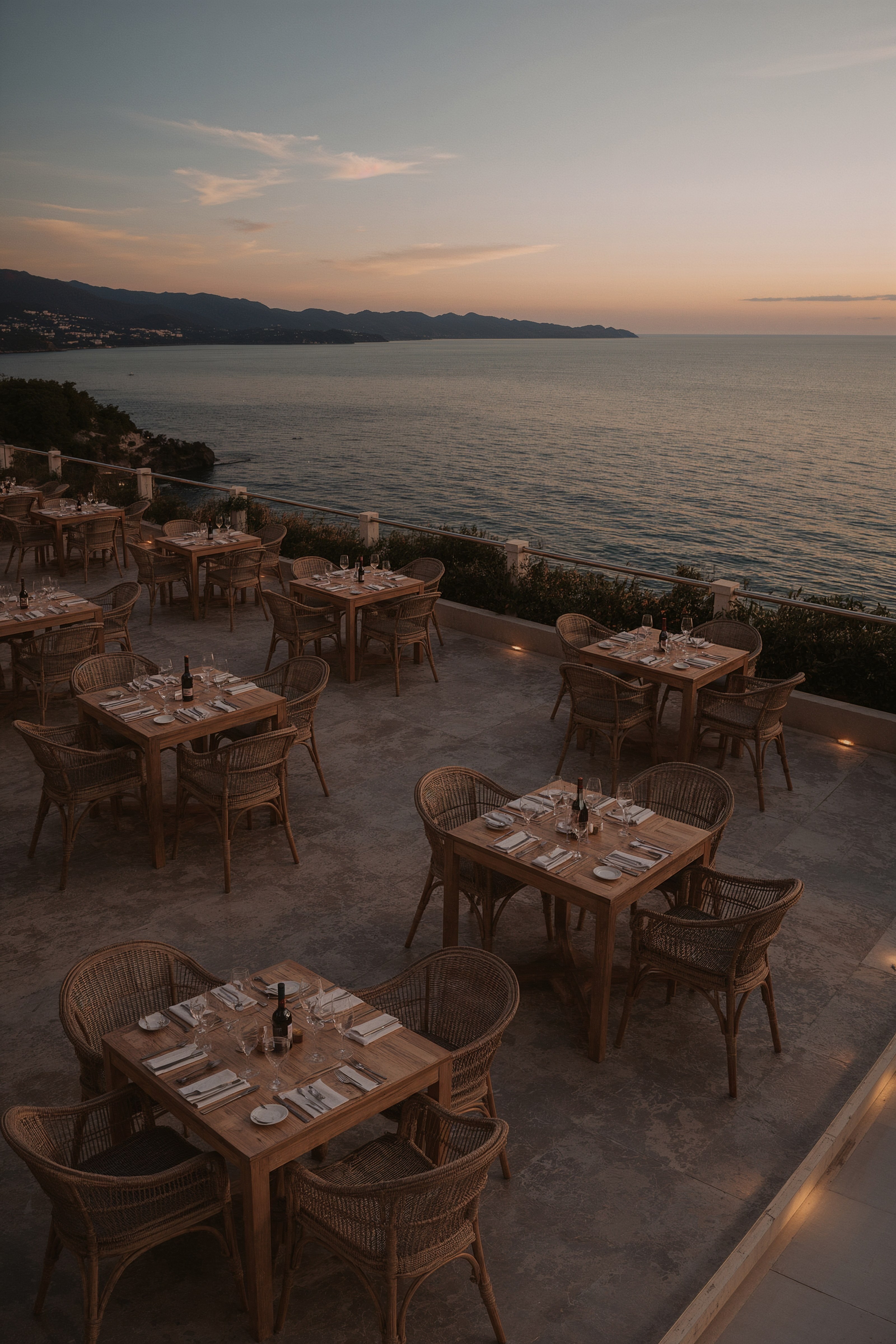 Dream Travel Destinations: Sunset Ocean Patio for Ultimate Travel Inspo