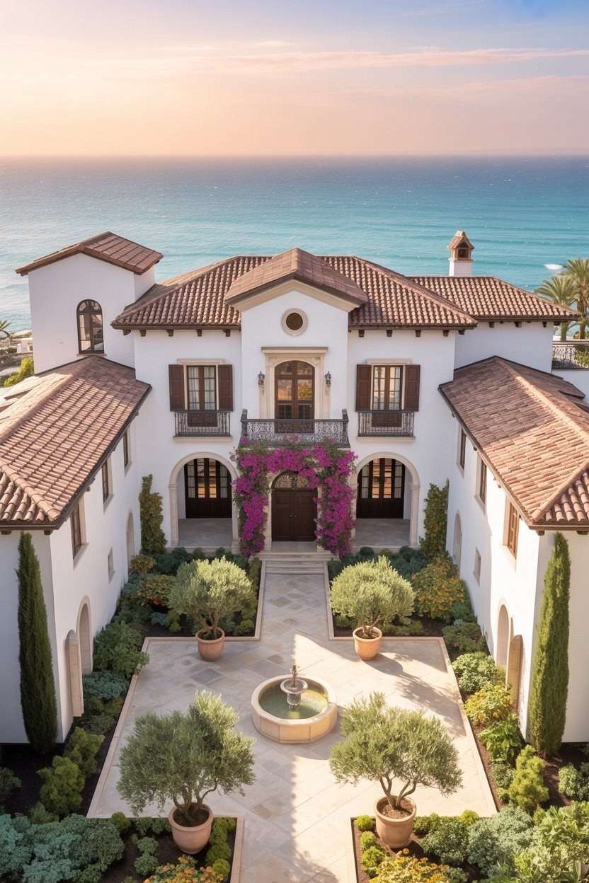 Dreamy Spanish Villa Style Homes for Timeless Coastal Luxury