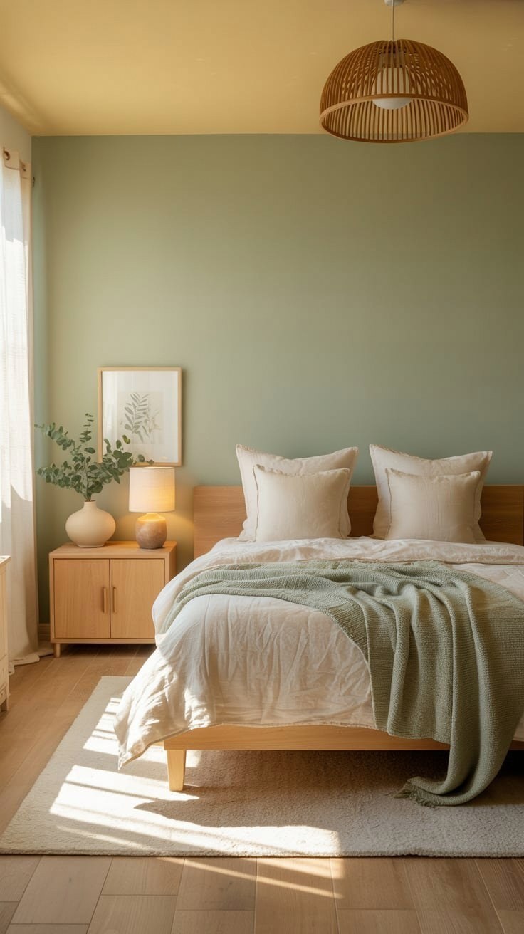 Sage Green & Cream Bedrooms: Comforting Color Palettes 2026