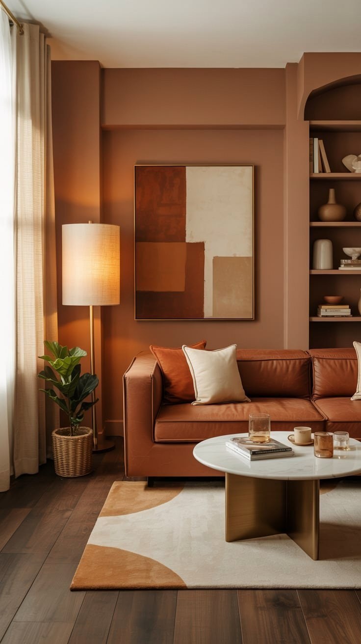 Living Room Color Trends 2026: Earthy & Bold Palettes