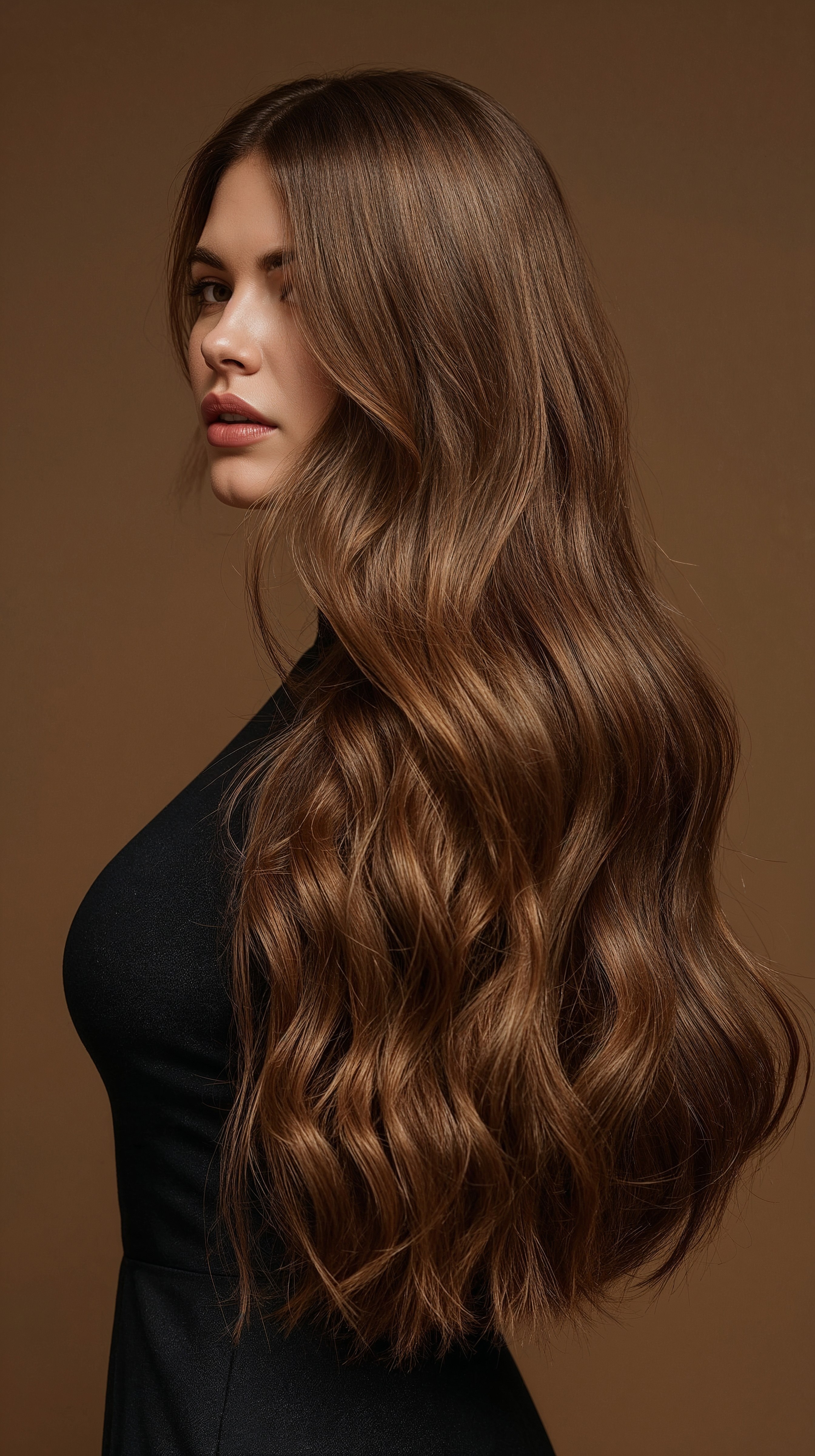 Elegant Prom Hairstyles: Sleek Side Part Waves