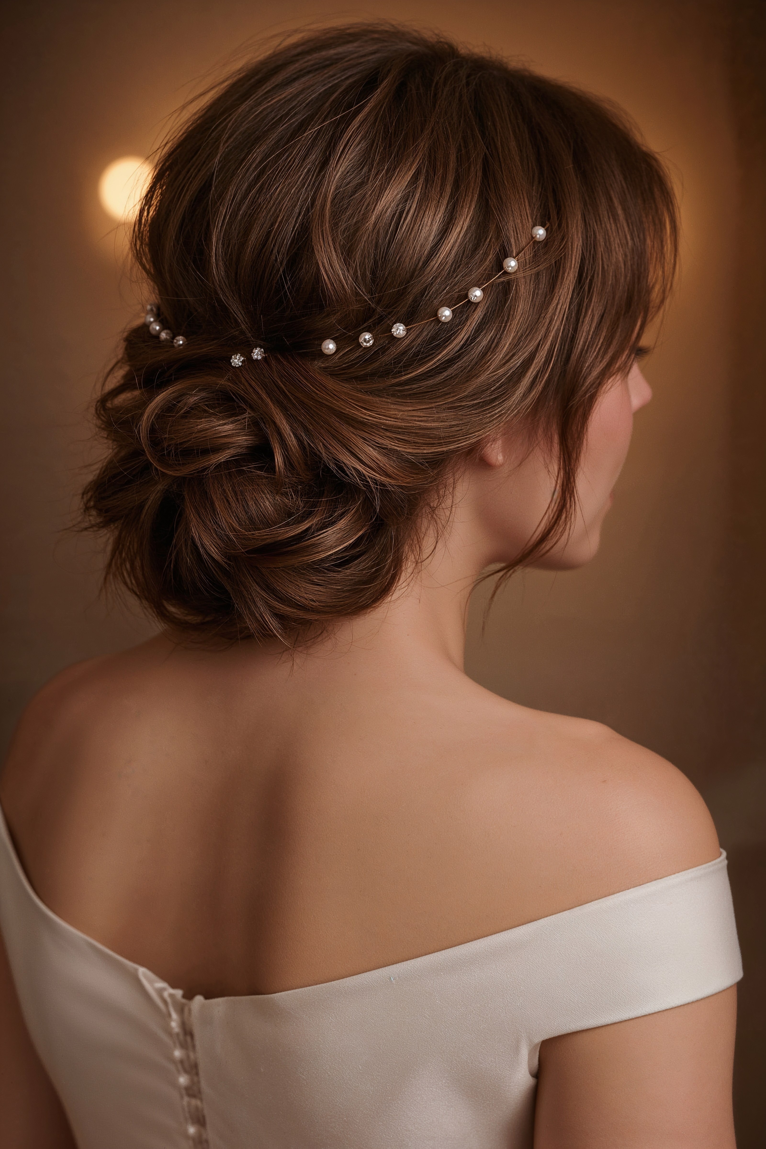 Effortless Formal Updo for Bridesmaids