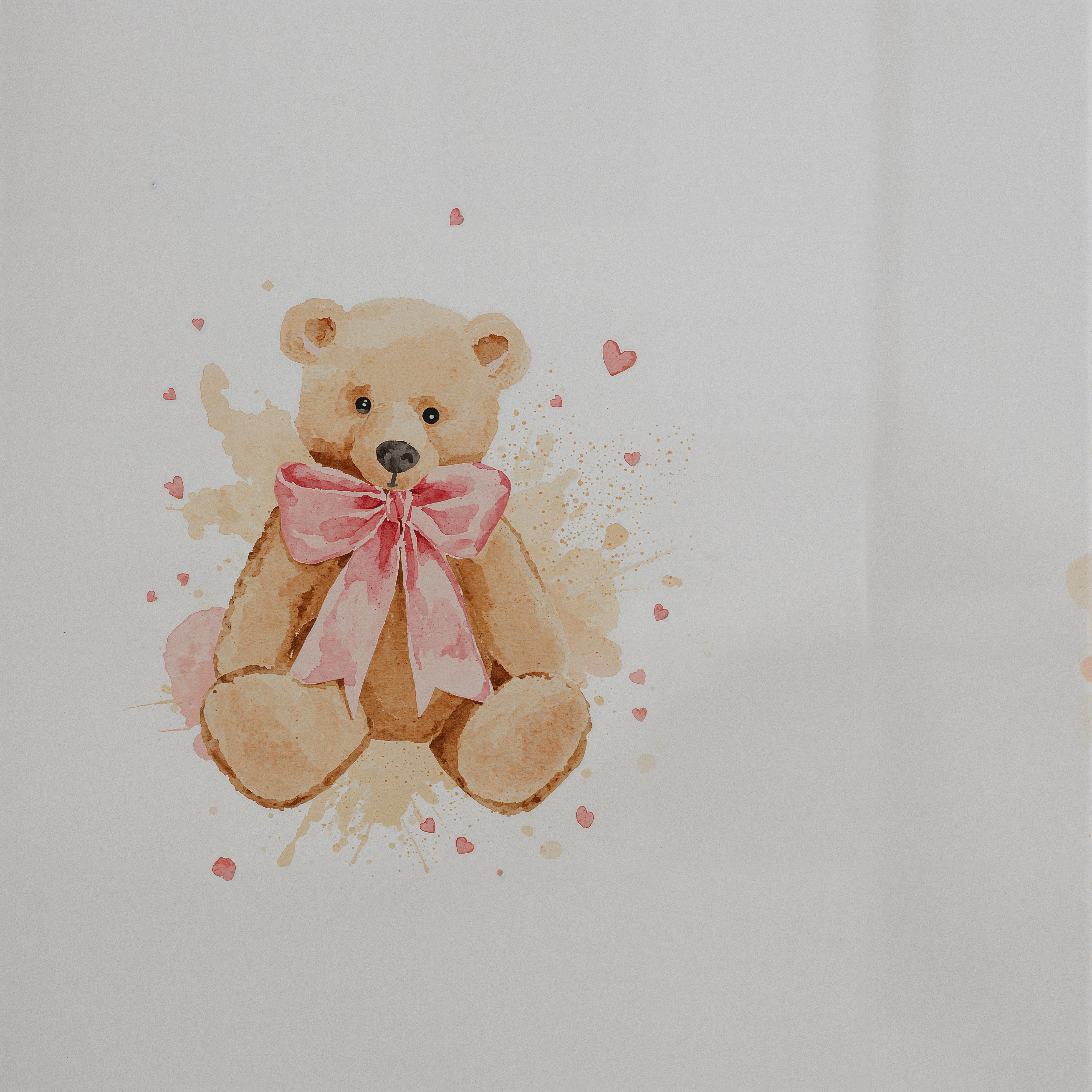 Dreamy Coquette Teddy Bear Aesthetic Wallpaper for Your Phone