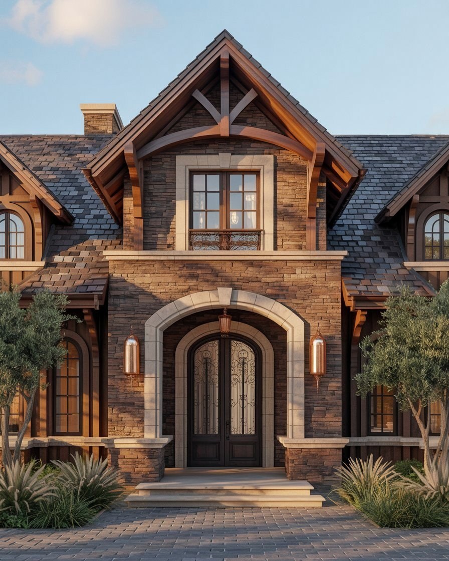 Castle House Design: Timeless Village Charm Meets Luxury Dream Homes