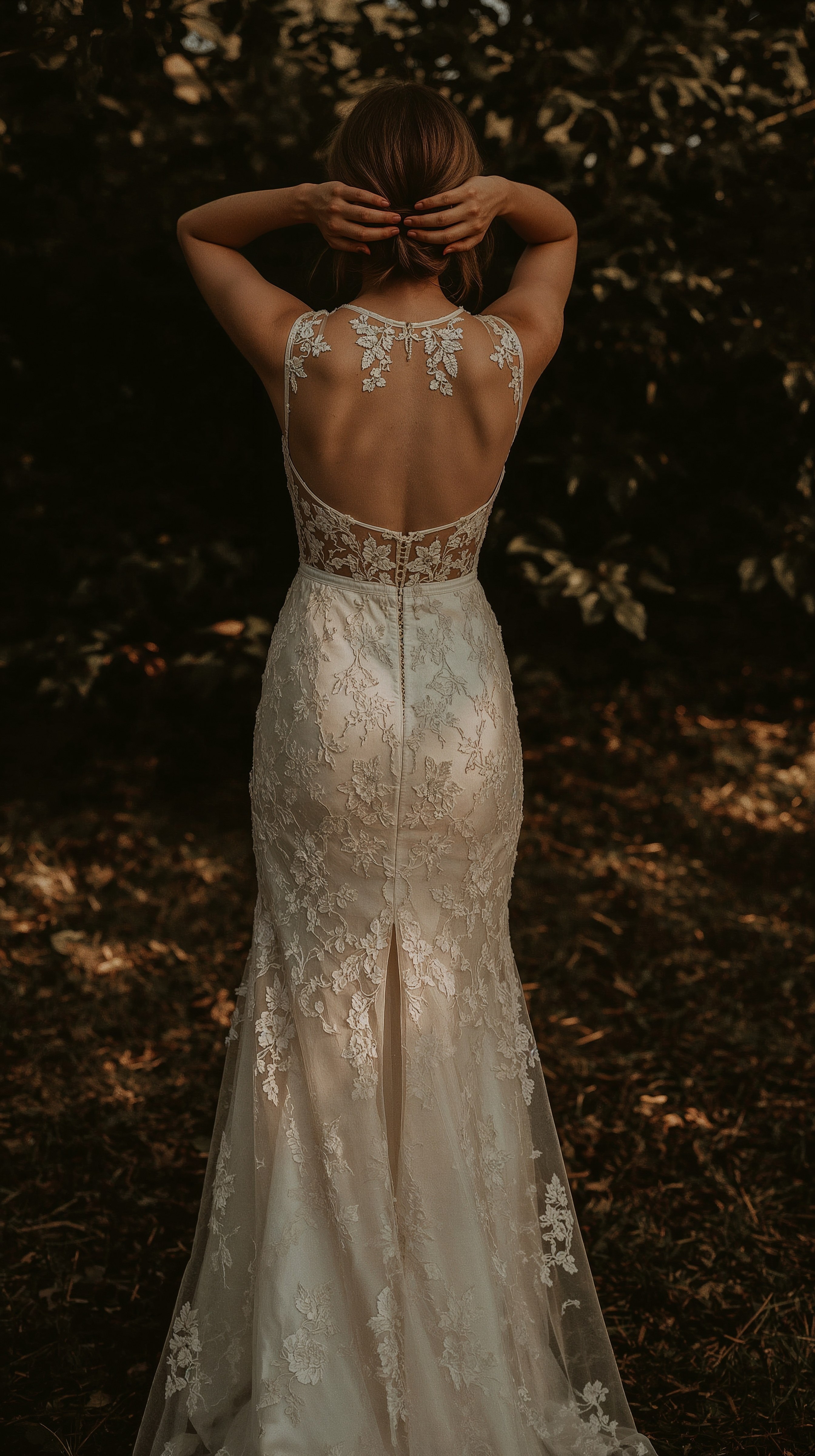 Romantic Fairy Lace Wedding Dress: Vintage Charm for Your Big Day