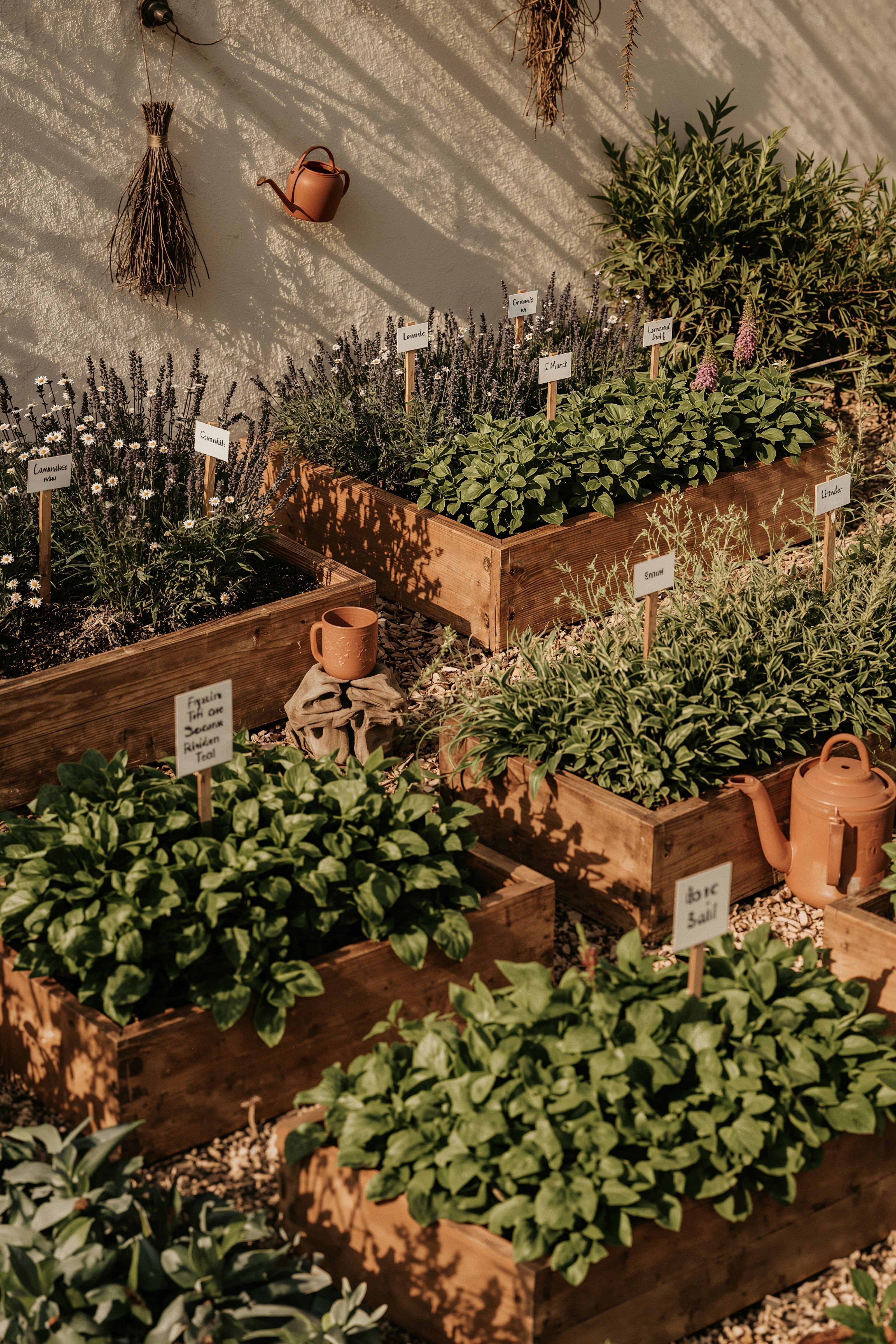 Creating a Serene Backyard Tea Garden with Herbal Design