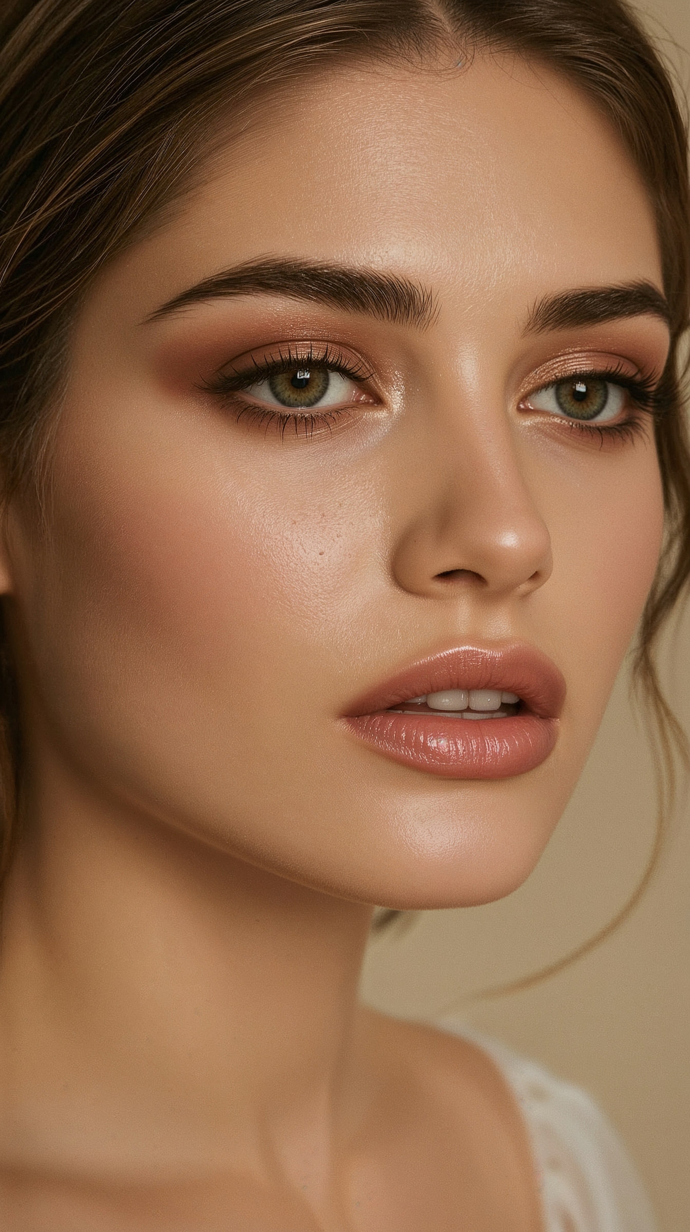 Natural Brown Bridal Makeup: Soft Glam for Effortless Beauty