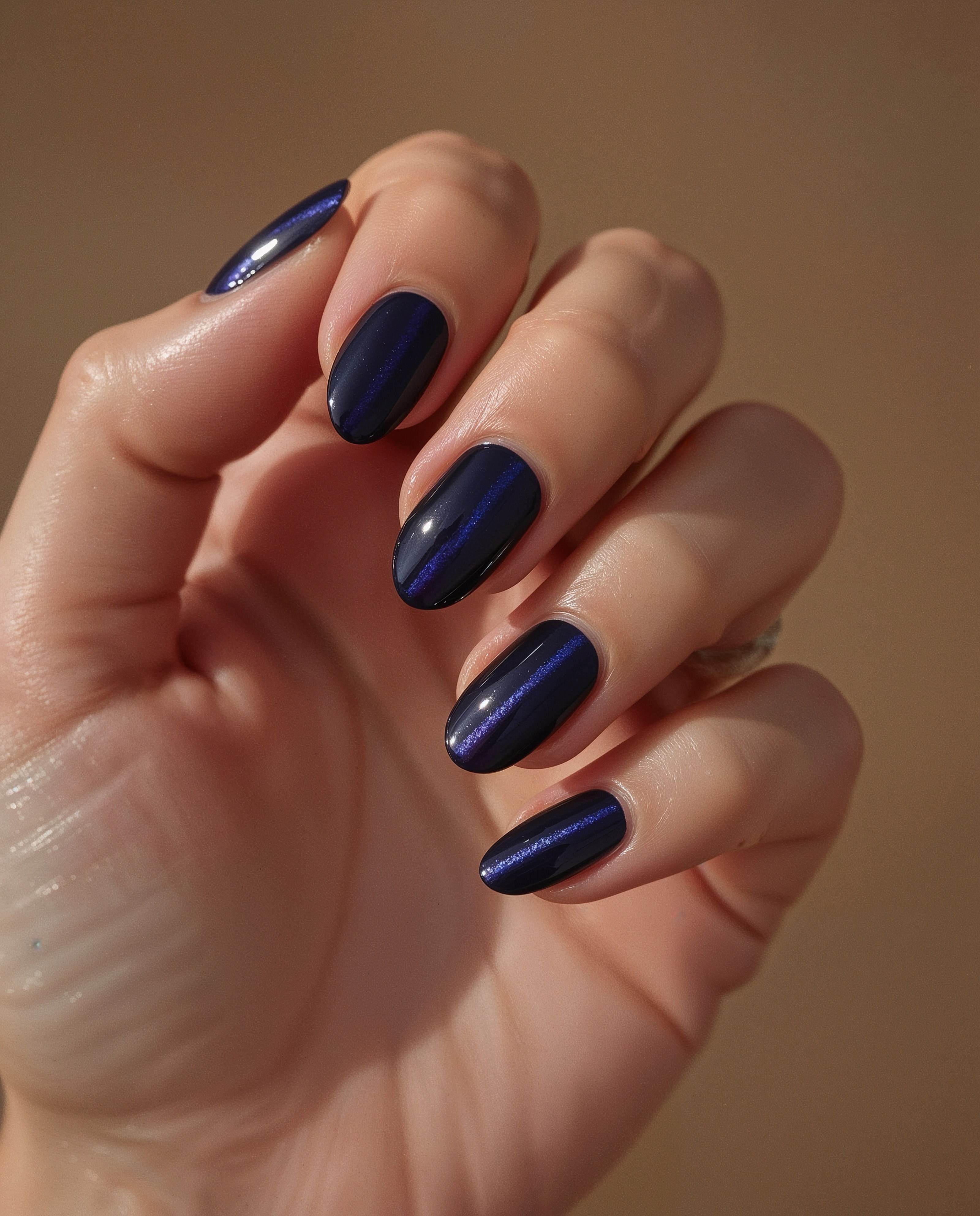 Mesmerizing Spring 2026: Blue Cat Eye Almond Nails