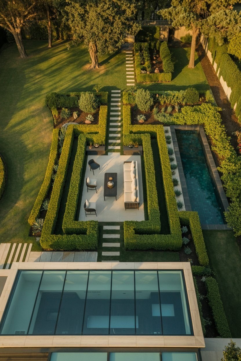 Dream House Backyard: Modern Garden Landscaping Ideas