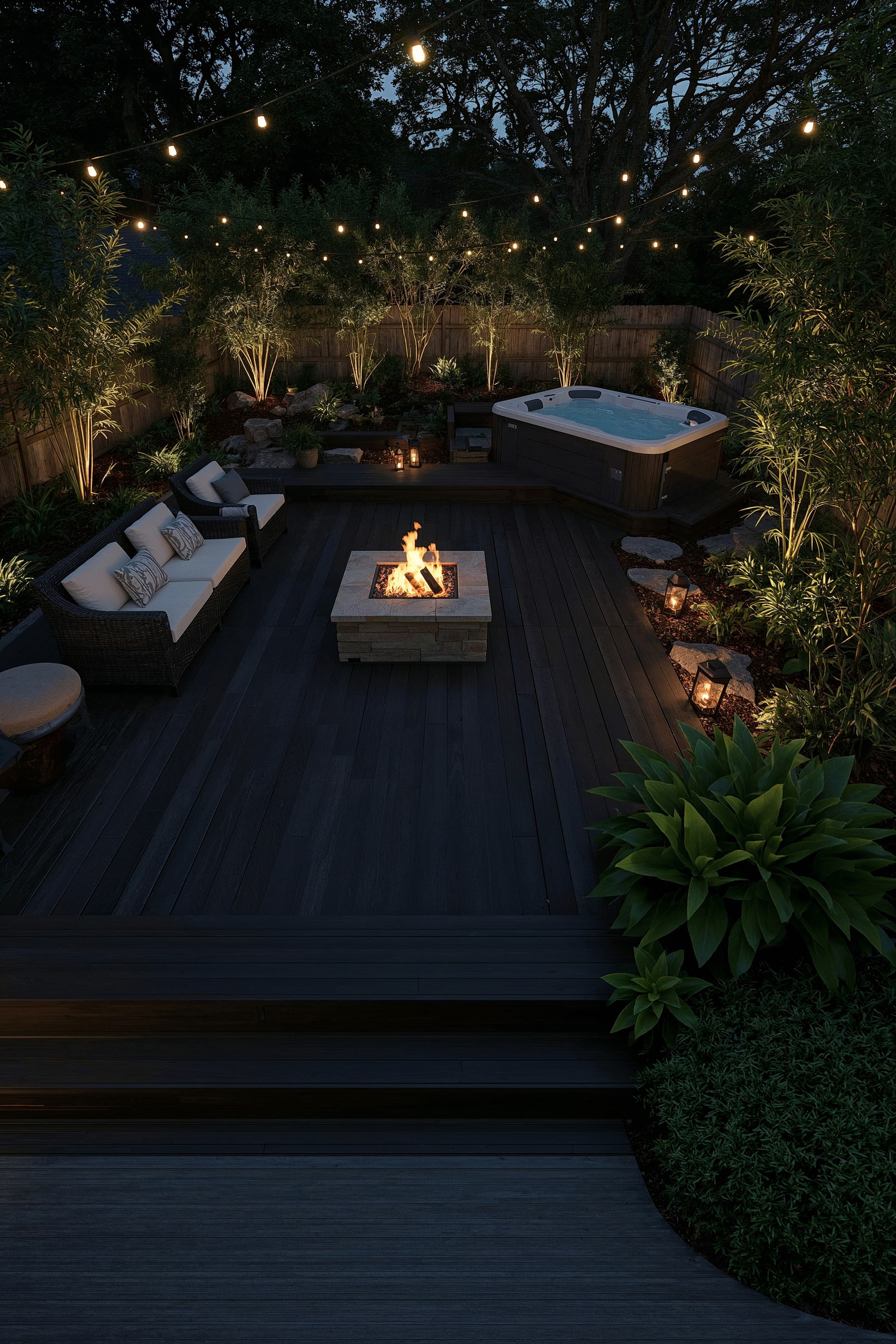 Fire Pit Backyard Remodel: Dream House Patio & Farm Life Aesthetic