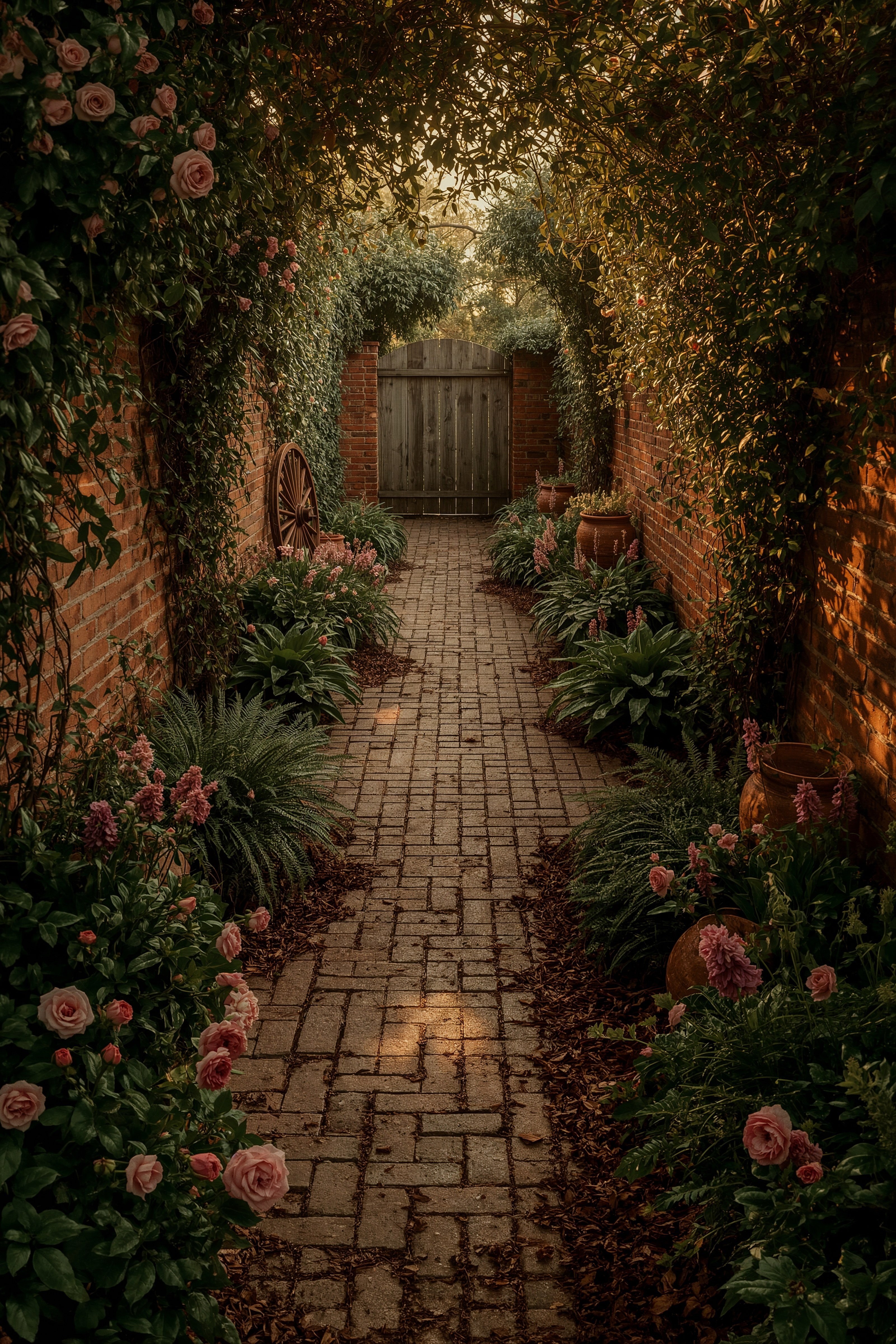 Rustic Charm: Cottage Garden Walkway Ideas