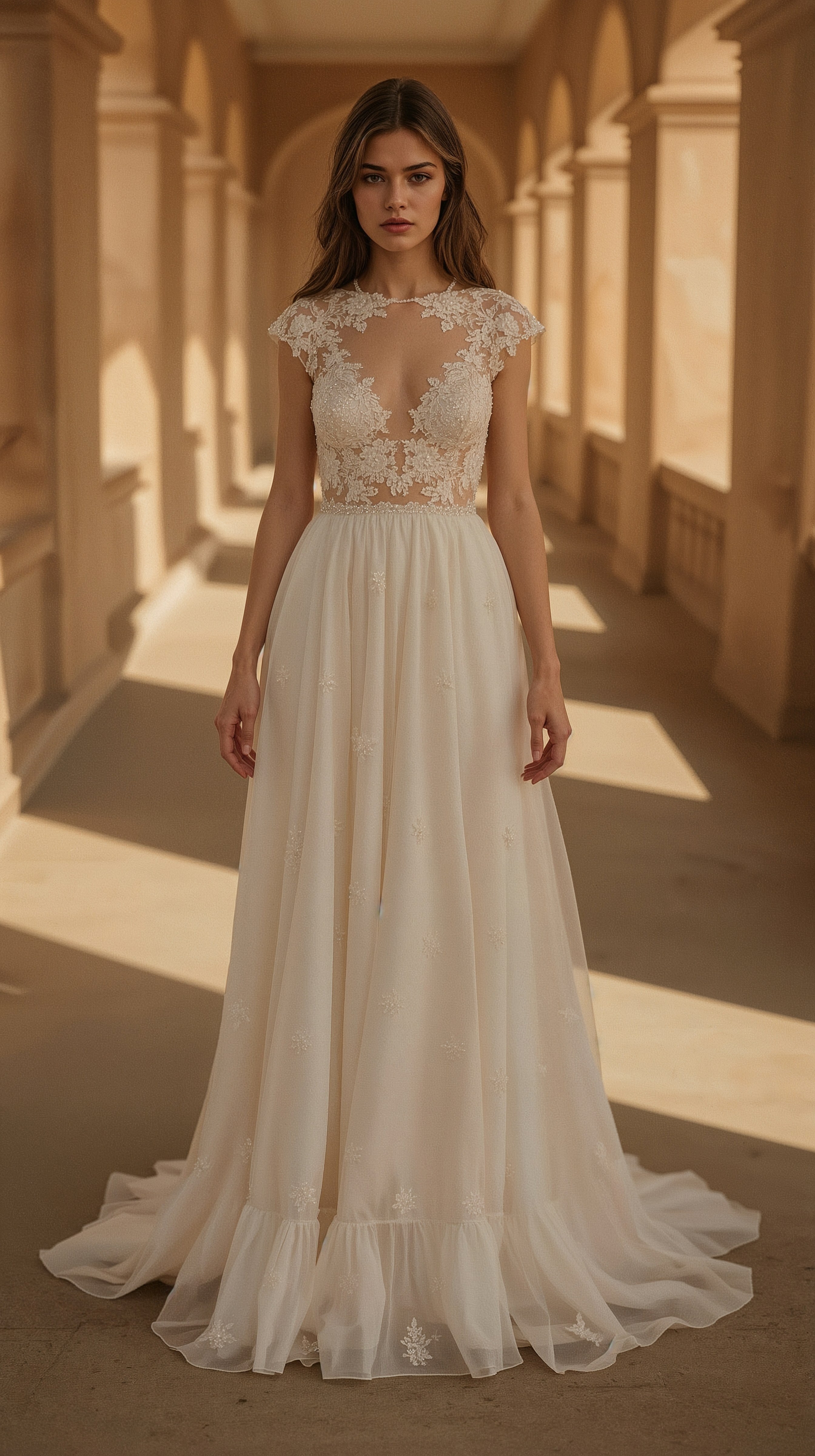 2026 Wedding Dress Trends: Lace Top Elegance