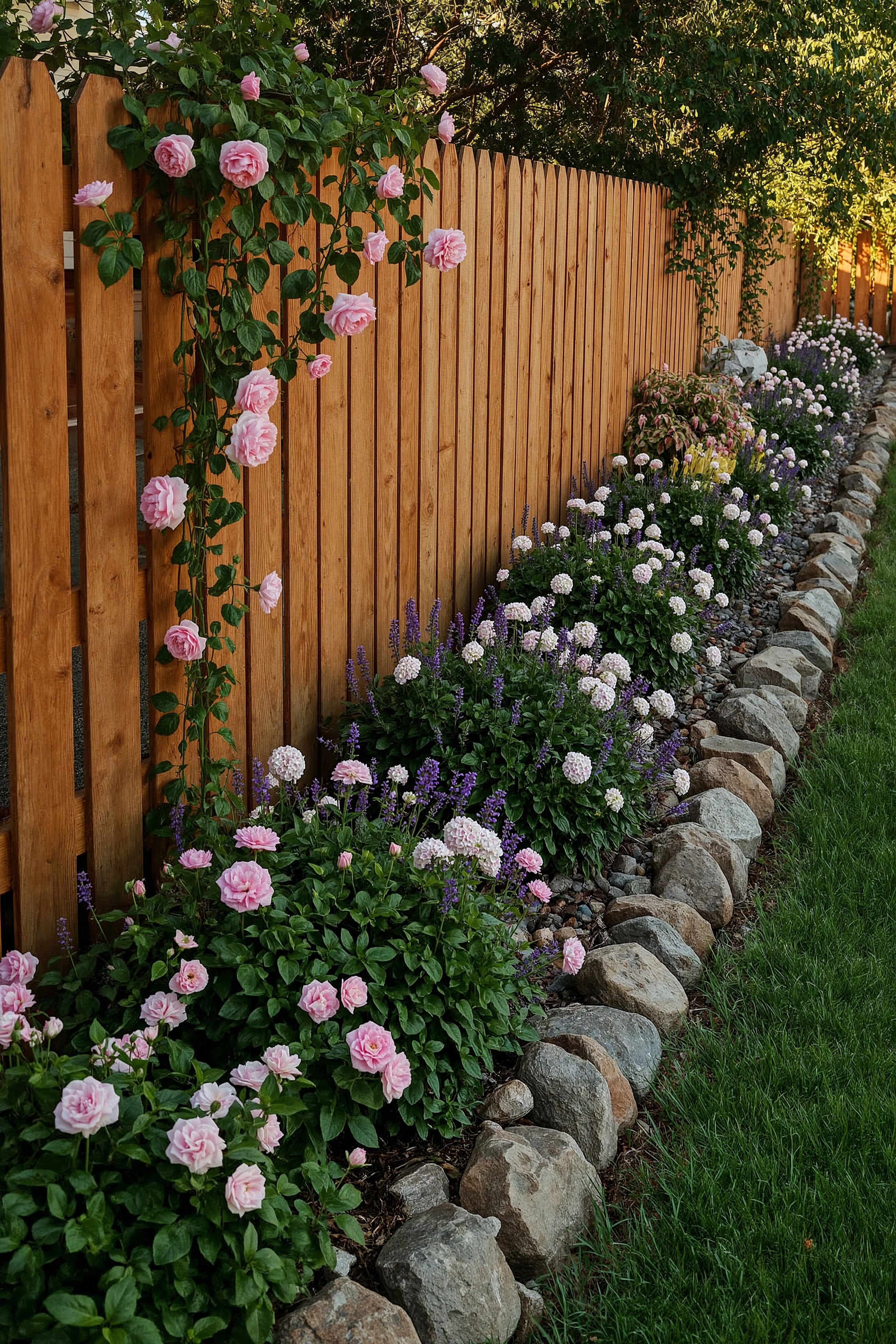 Enchanting Garden Cottage Fence Landscaping for Your Oasis
