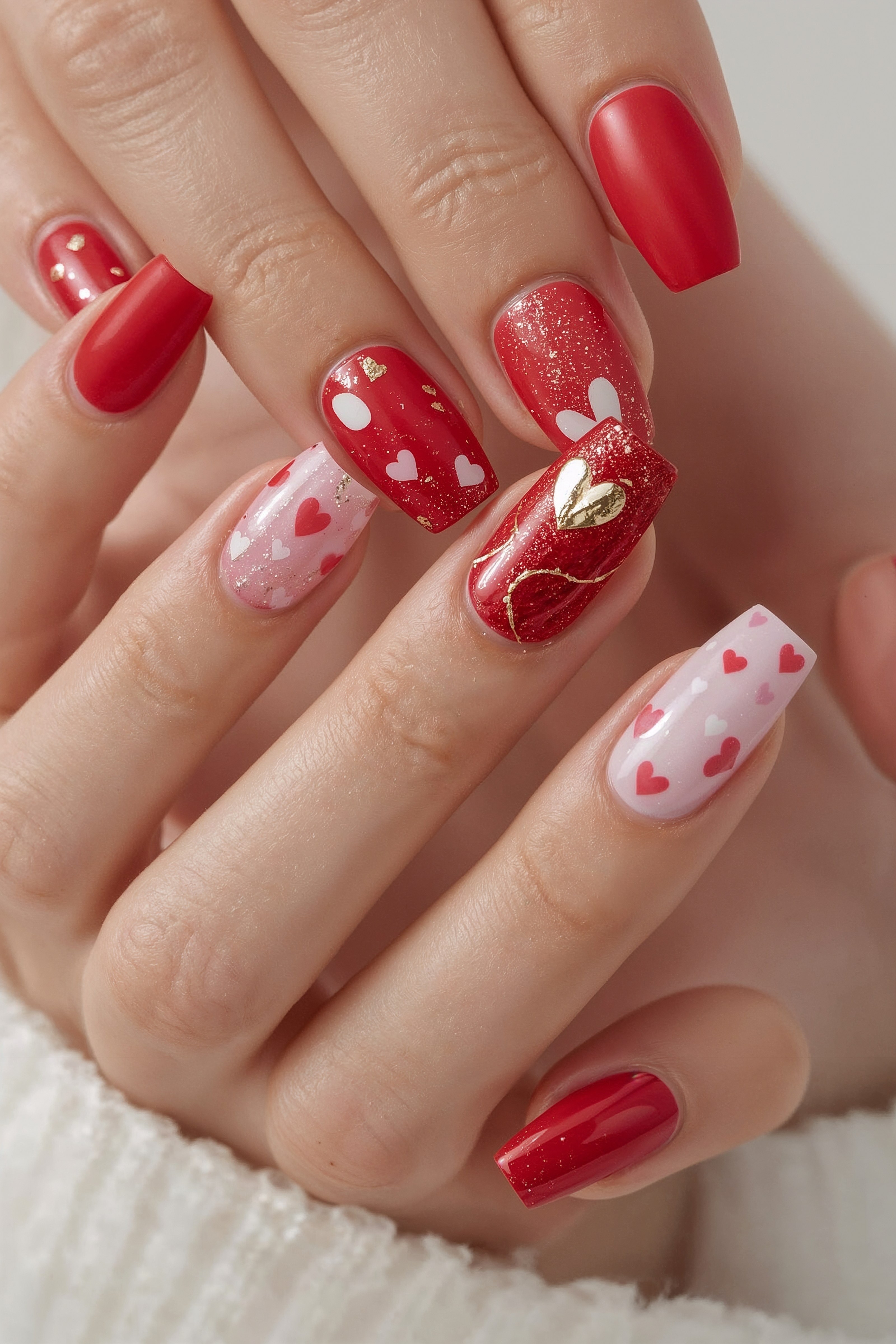 Trending Red Nail Art Designs for Valentine’s Day & Spring