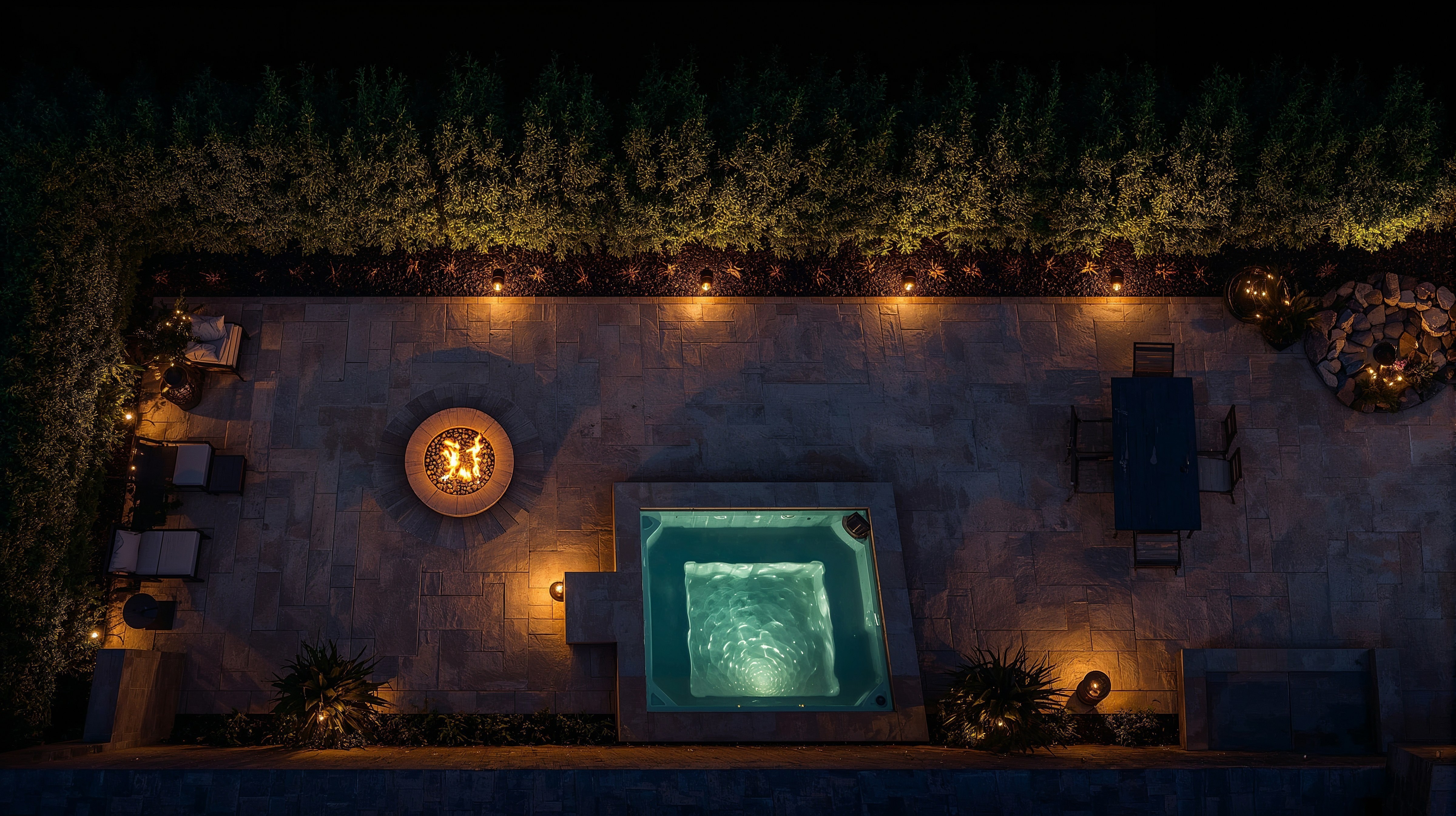 Dreamy Backyard Patio Design: Fire Pit & Oasis Layouts