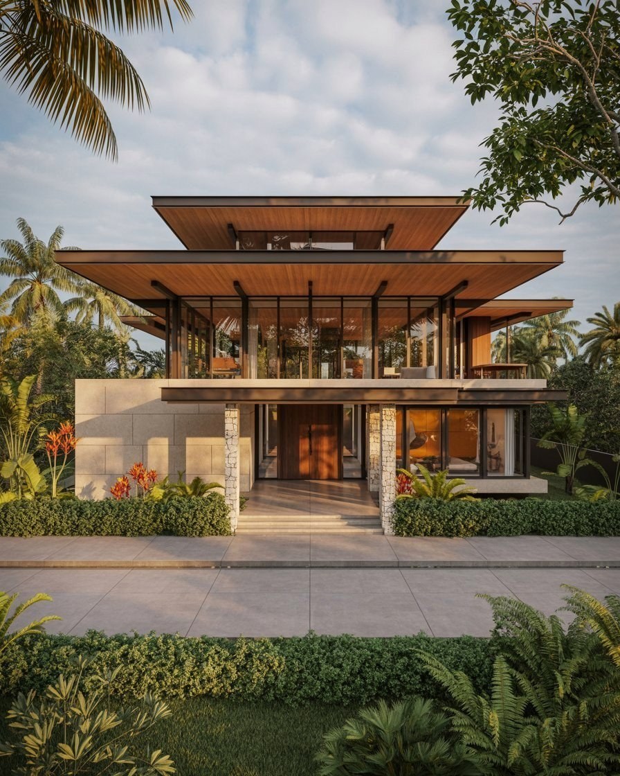 Tropical Modern Luxury Homes: Where Nature Meets Design