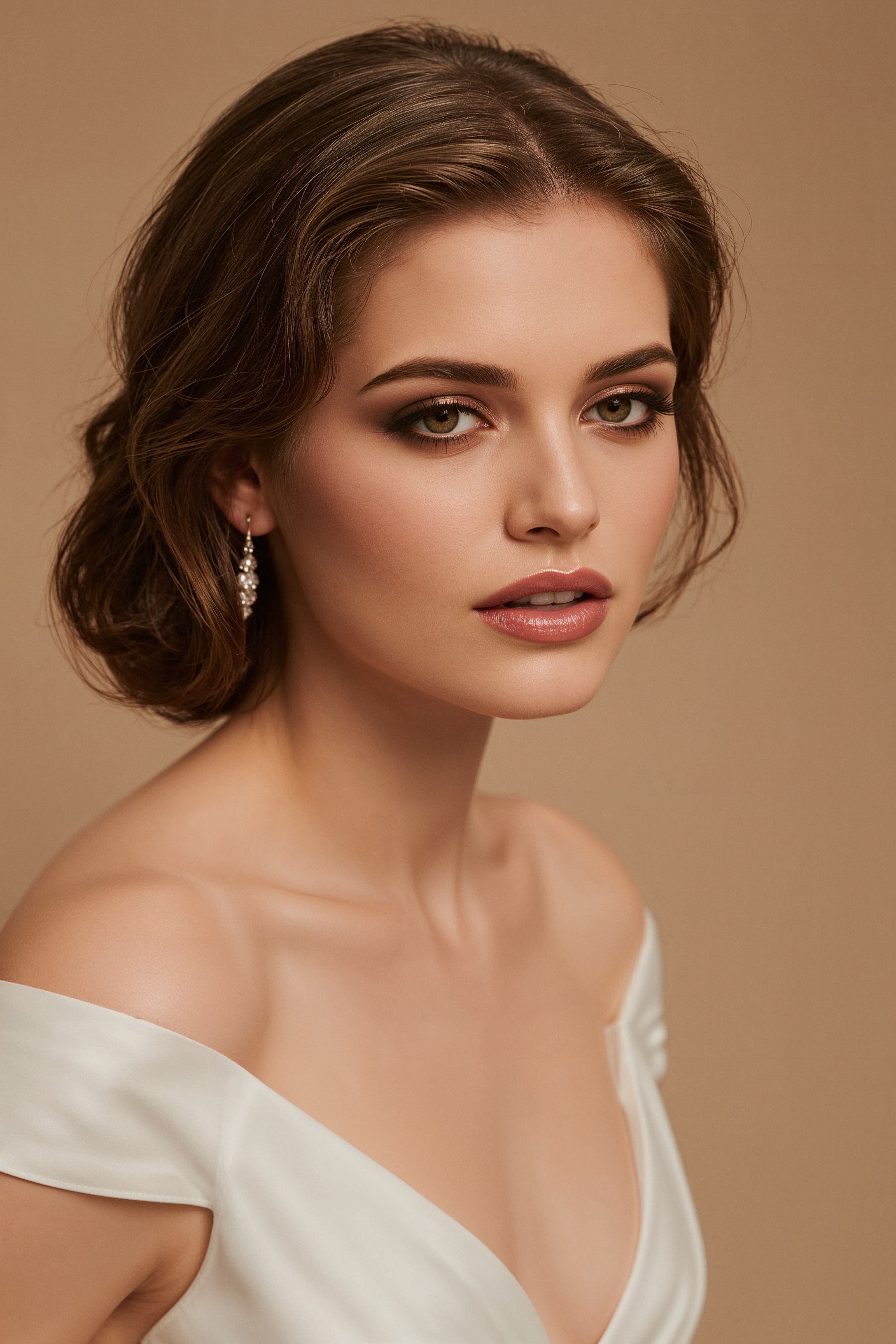 Hollywood Glam Wedding Hair & Makeup: Timeless Elegance for Brides