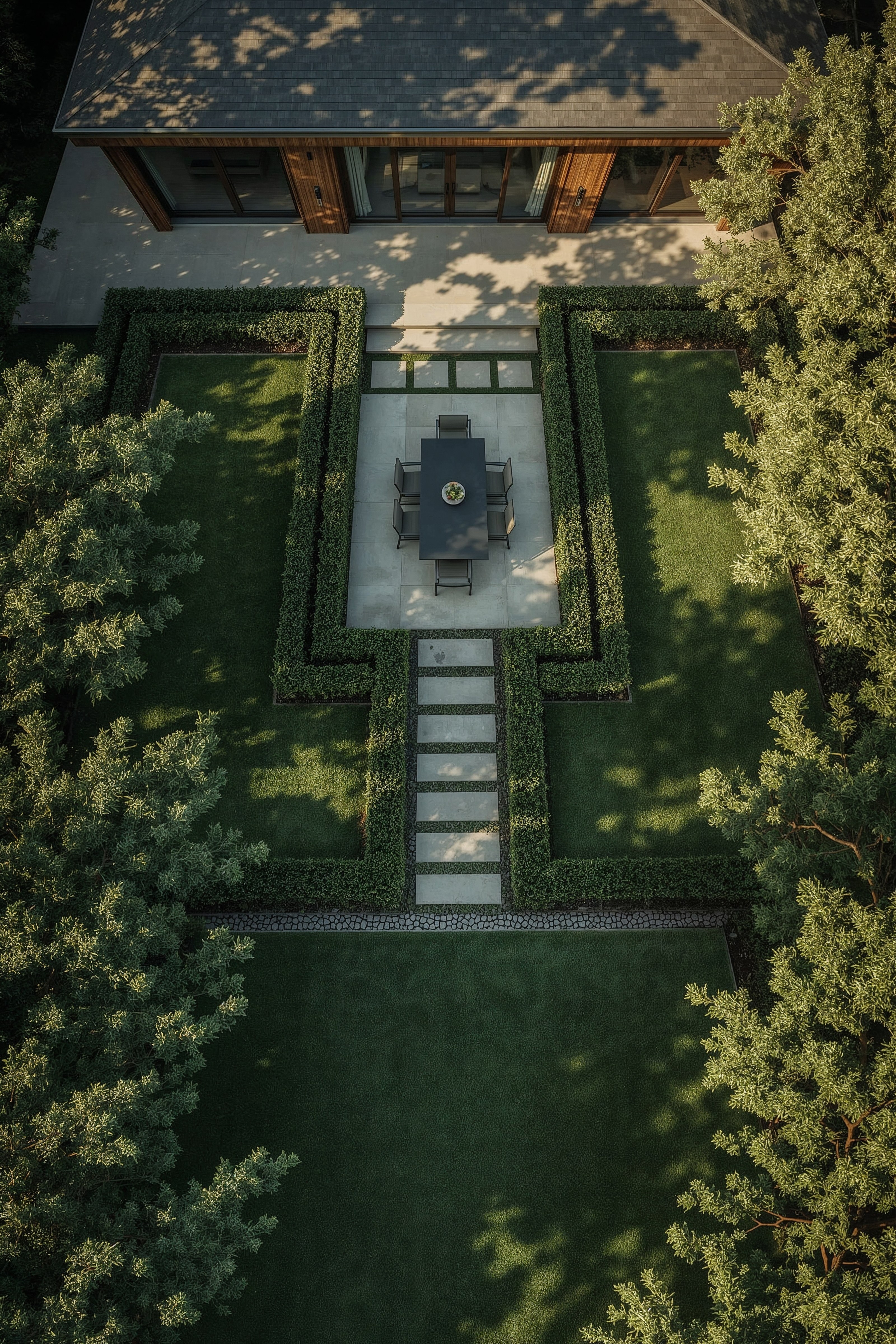 Modern Backyard Landscaping: Dream Home Open Concept Oasis