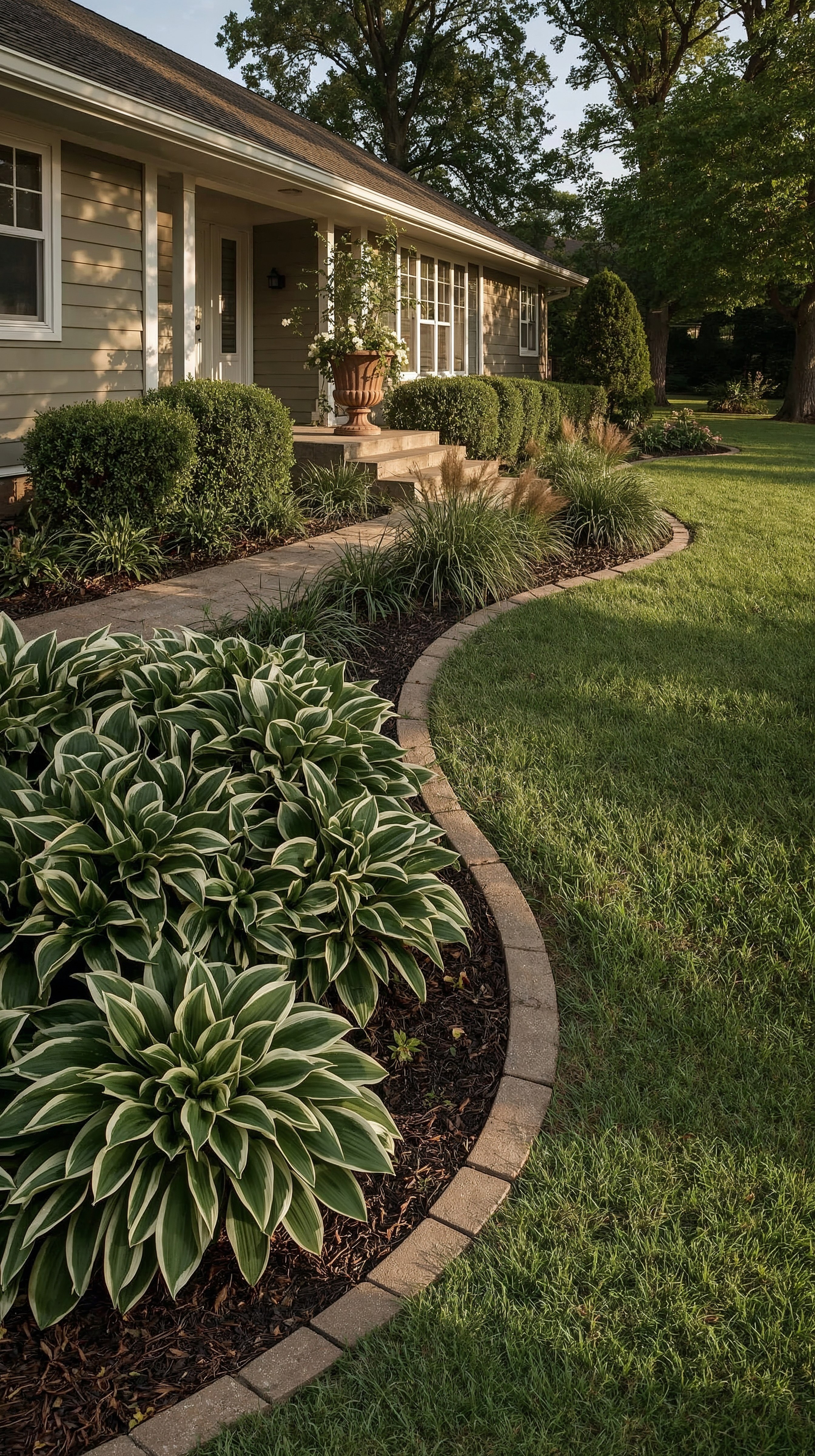Ranch Home Landscaping: Welcoming Front Entry Ideas